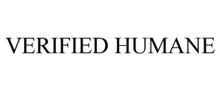 VERIFIED HUMANE