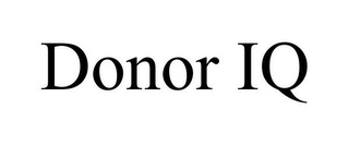 DONOR IQ