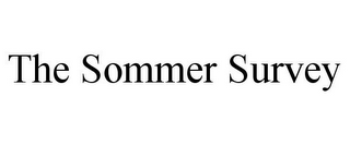 THE SOMMER SURVEY