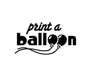 PRINT A BALLOON
