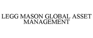 LEGG MASON GLOBAL ASSET MANAGEMENT