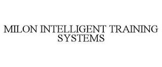 MILON INTELLIGENT TRAINING SYSTEMS