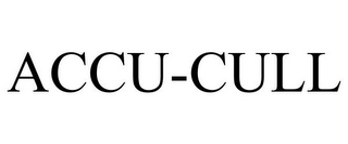 ACCU-CULL