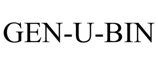 GEN-U-BIN