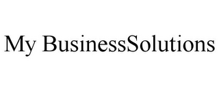 MY BUSINESSSOLUTIONS