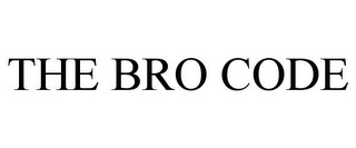 THE BRO CODE