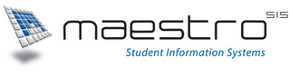 MAESTRO SIS STUDENT INFORMATION SYSTEMS