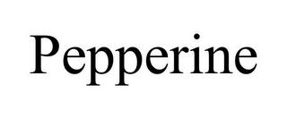 PEPPERINE