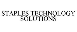 STAPLES TECHNOLOGY SOLUTIONS