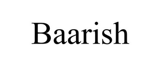 BAARISH