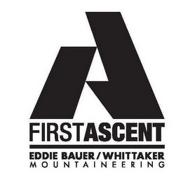 A FIRST ASCENT EDDIE BAUER/WHITTAKER MOUNTAINEERING