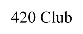 420 CLUB