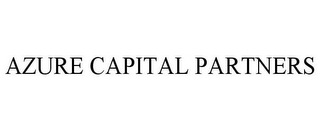 AZURE CAPITAL PARTNERS