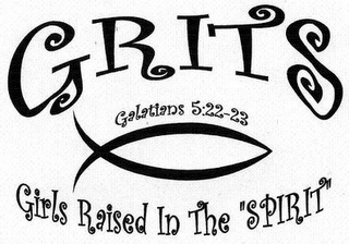GRITS GALATIANS 5:22-23 GIRLS RAISED IN THE "SPIRIT"