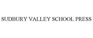 SUDBURY VALLEY SCHOOL PRESS