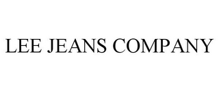 LEE JEANS COMPANY