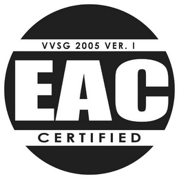 EAC VVSG 2005 VER. I CERTIFIED