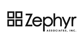 ZEPHYR ASSOCIATES, INC.