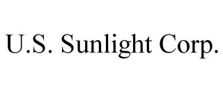 U.S. SUNLIGHT CORP.