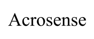 ACROSENSE