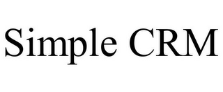 SIMPLE CRM