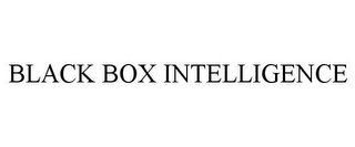 BLACK BOX INTELLIGENCE