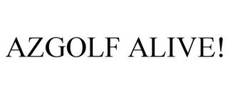AZGOLF ALIVE!