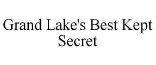 GRAND LAKE'S BEST KEPT SECRET