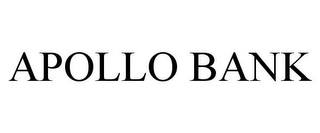 APOLLO BANK