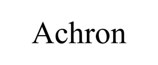 ACHRON