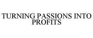 TURNING PASSIONS INTO PROFITS