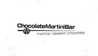 CHOCOLATE MARTINI BAR MARTINIS DESSERT CHOCOLATE