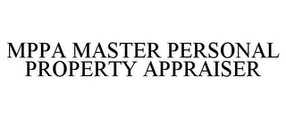 MPPA MASTER PERSONAL PROPERTY APPRAISER