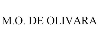 M.O. DE OLIVARA