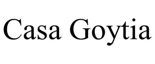 CASA GOYTIA