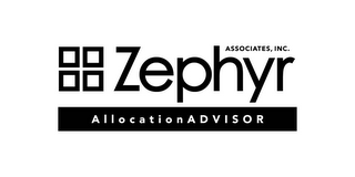 ZEPHYR ASSOCIATES, INC. ALLOCATIONADVISOR