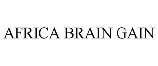 AFRICA BRAIN GAIN