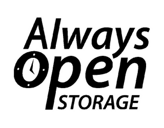 ALWAYS OPEN STORAGE