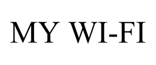 MY WI-FI