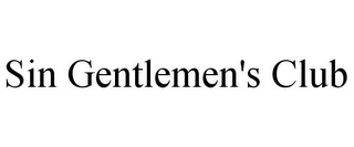 SIN GENTLEMEN'S CLUB