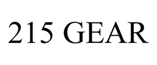 215 GEAR