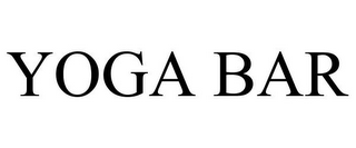 YOGA BAR