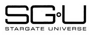 S G U STARGATE UNIVERSE