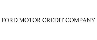 FORD MOTOR CREDIT COMPANY