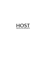 HOST HOTELS & RESORTS