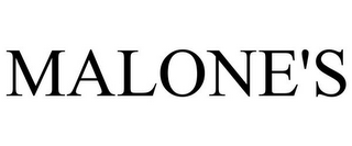 MALONE'S