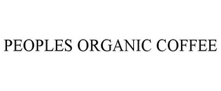 PEOPLES ORGANIC COFFEE