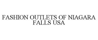 FASHION OUTLETS OF NIAGARA FALLS USA