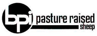 BPI PASTURE RAISED SHEEP