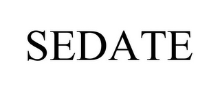 SEDATE